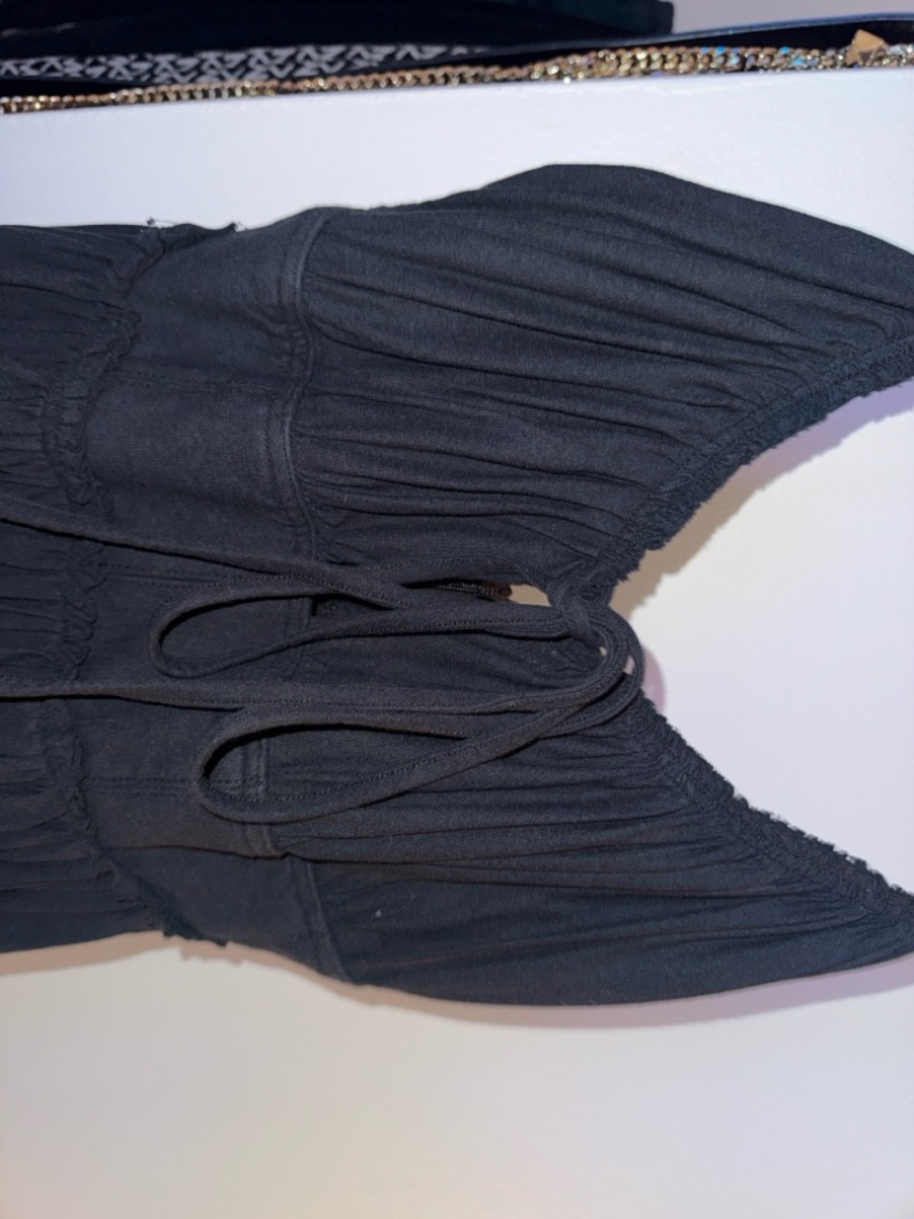 Ulla Johnson Black Maxi dress with Tied Waist - Picture 4 of 7